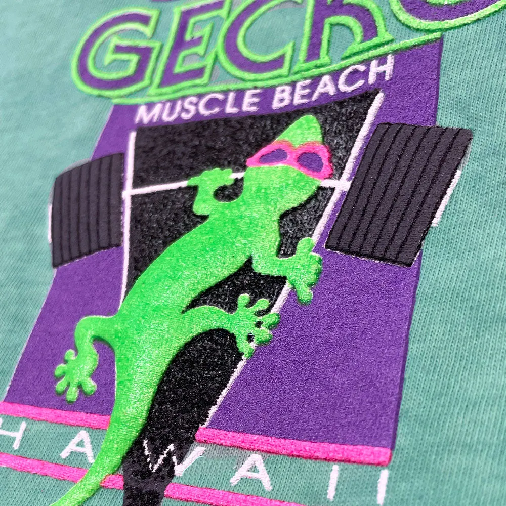 1988 HyperFlash Muscle Beach V2 Green-To-Yellow Tee