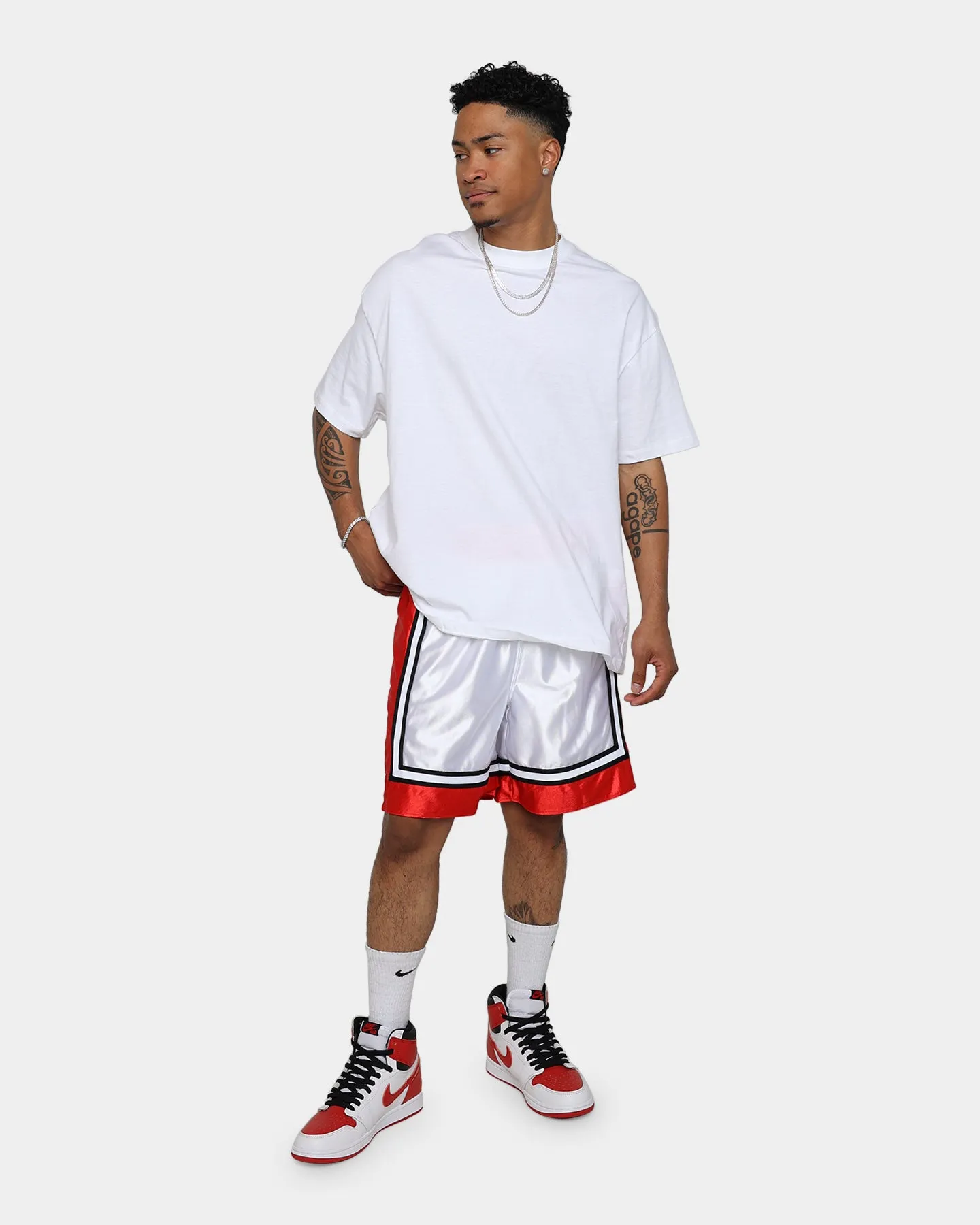 19Nine UNLV Legacy Shorts White