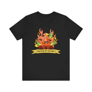 Adventure Master of the Dice T Shirt