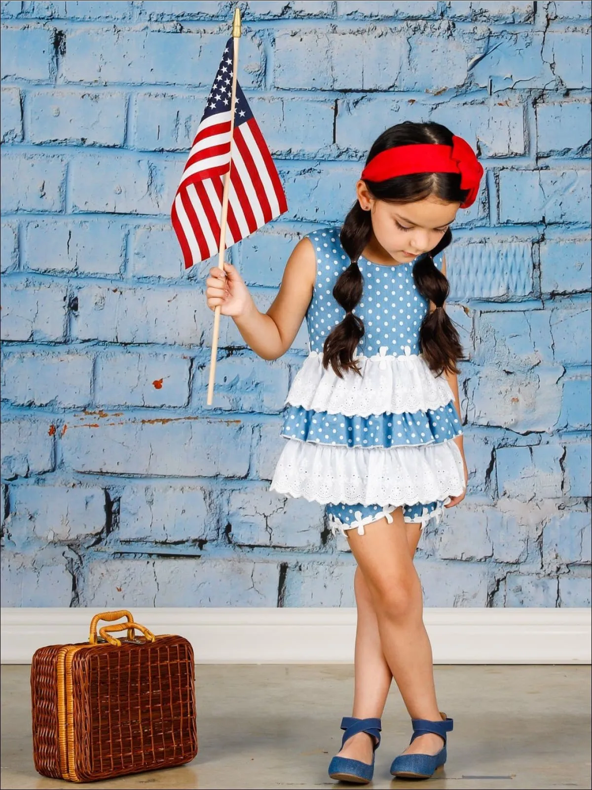 America's Sweetheart Polka Dot Shorts Set