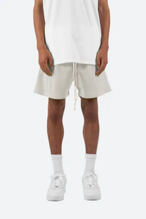 Athletic Mesh Shorts - Off White