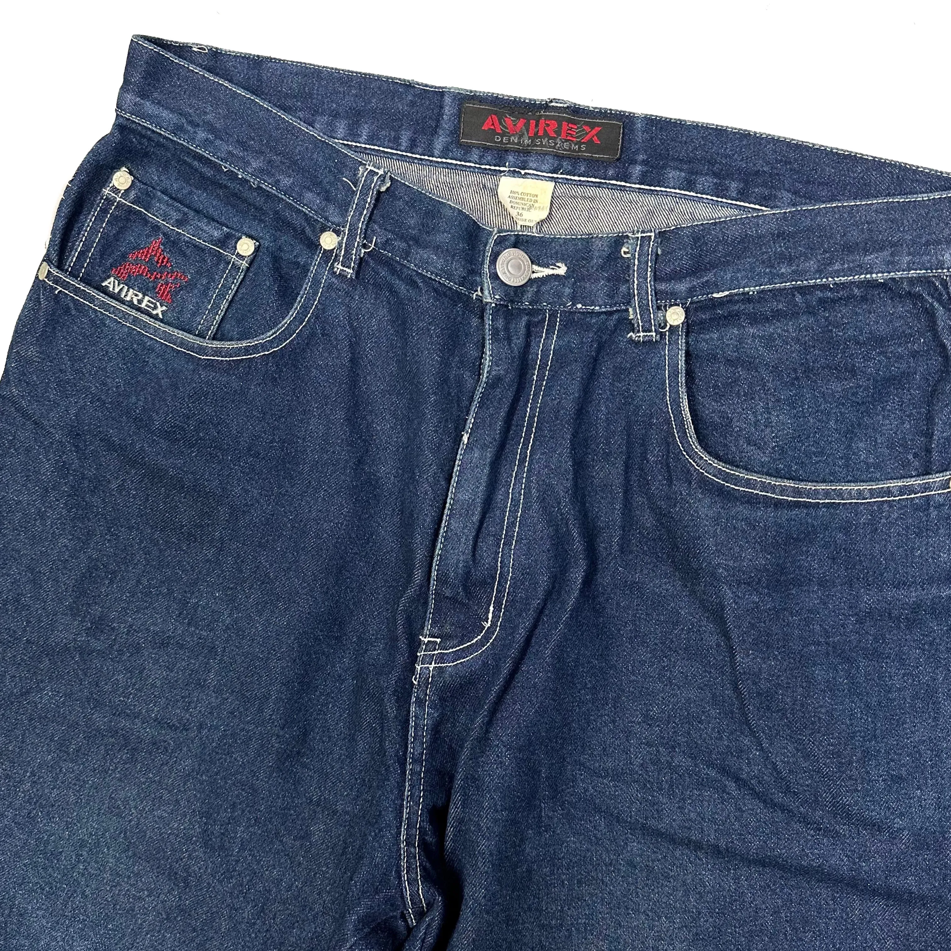 Avirex Jorts In Navy ( W36 )