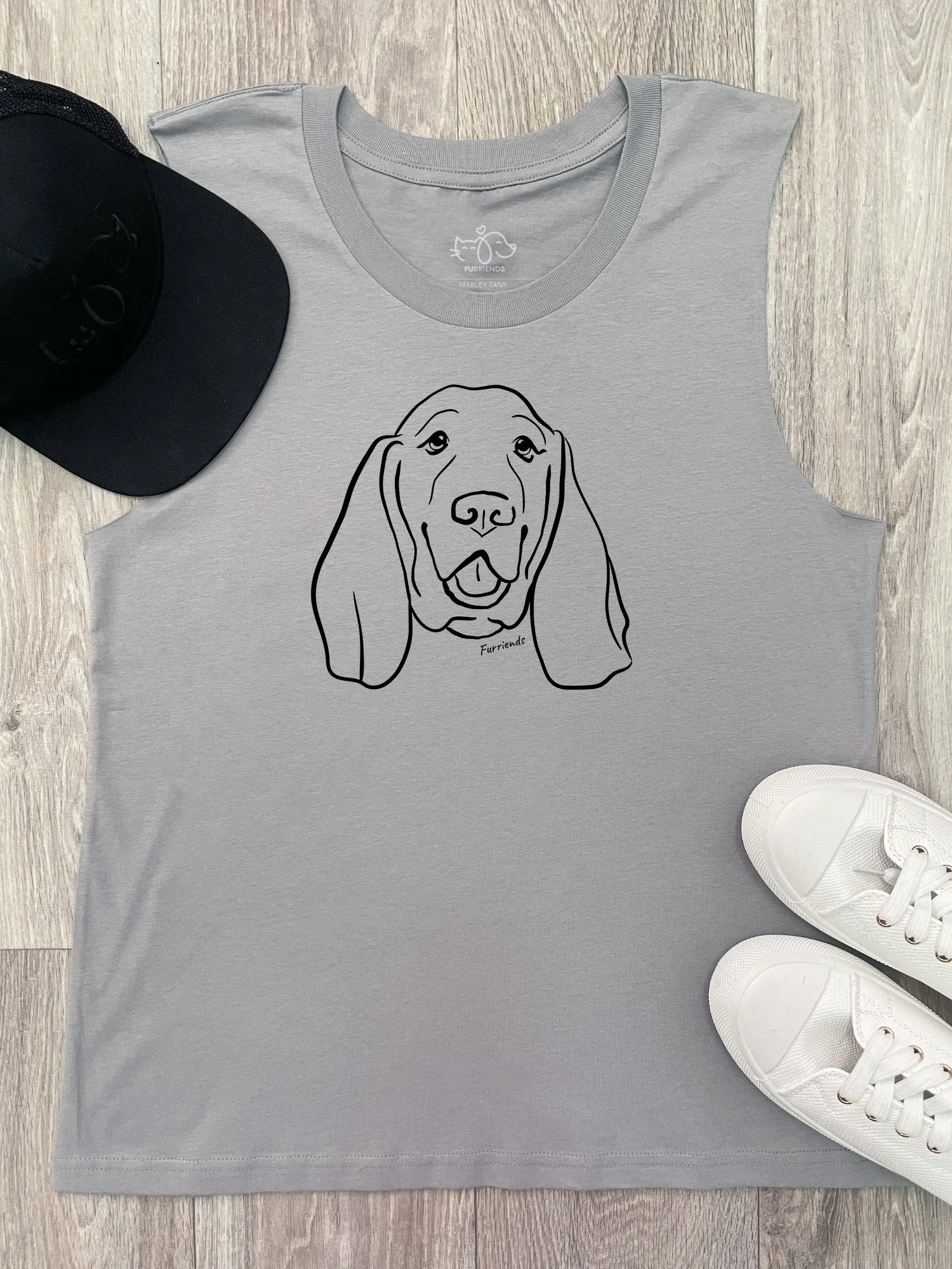 Basset Hound Marley Tank