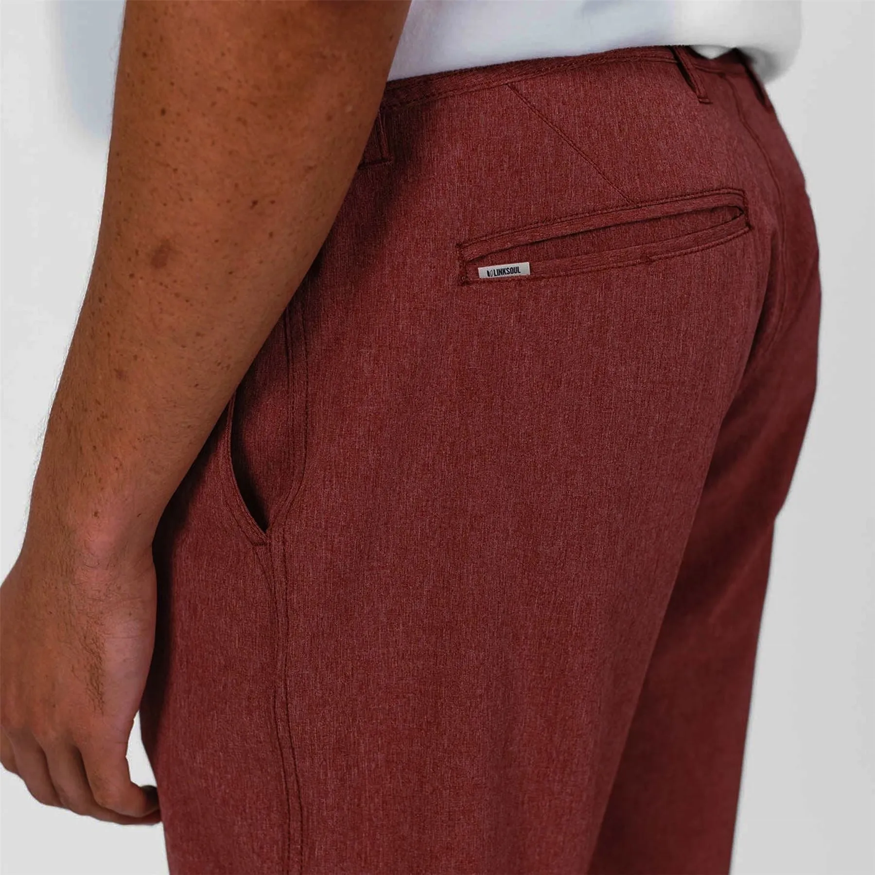 Boardwalker Chino Shorts Blood Orange - SS23