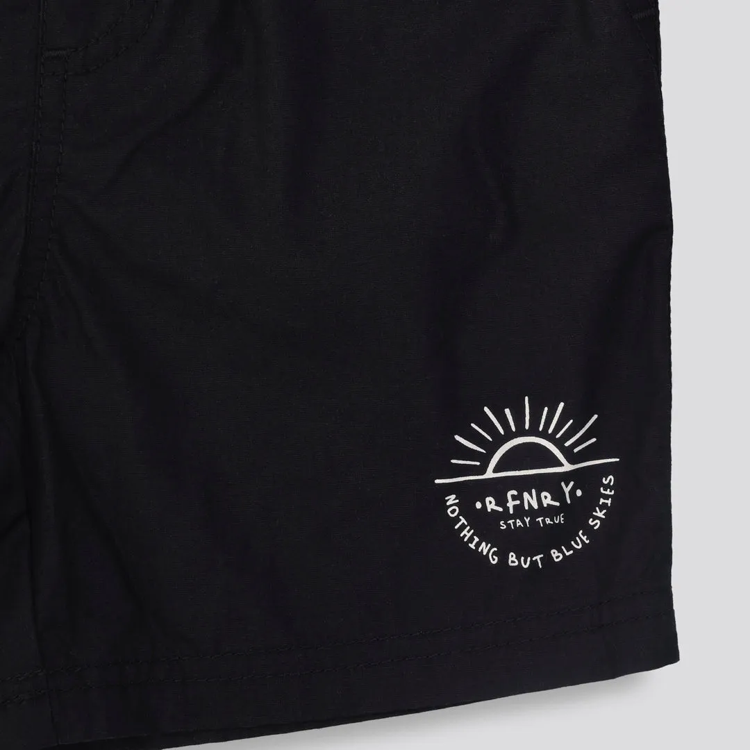 Boys Pool Shorts _ 153203 _ Black