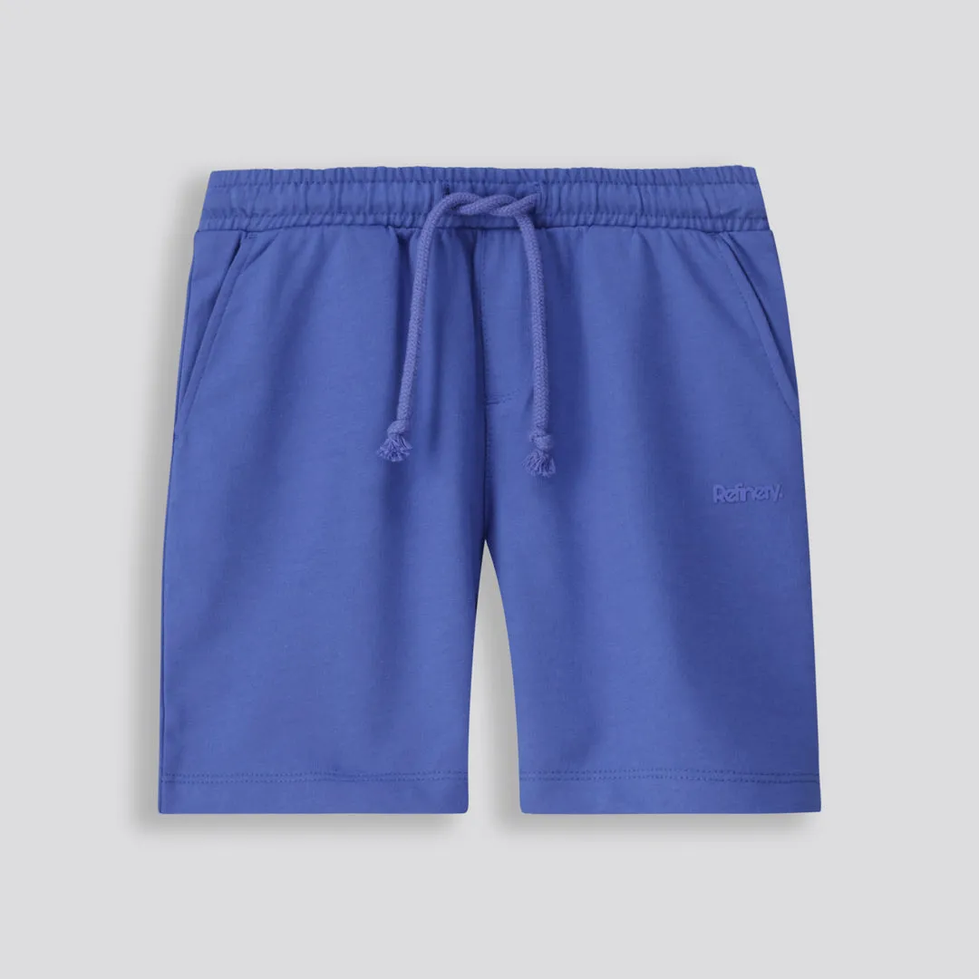 Boys Trackie Shorts _ 153342 _ Cobalt