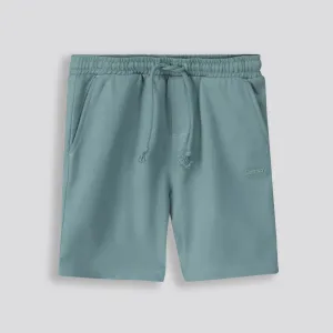 Boys Trackie Shorts _ 153342 _ Green