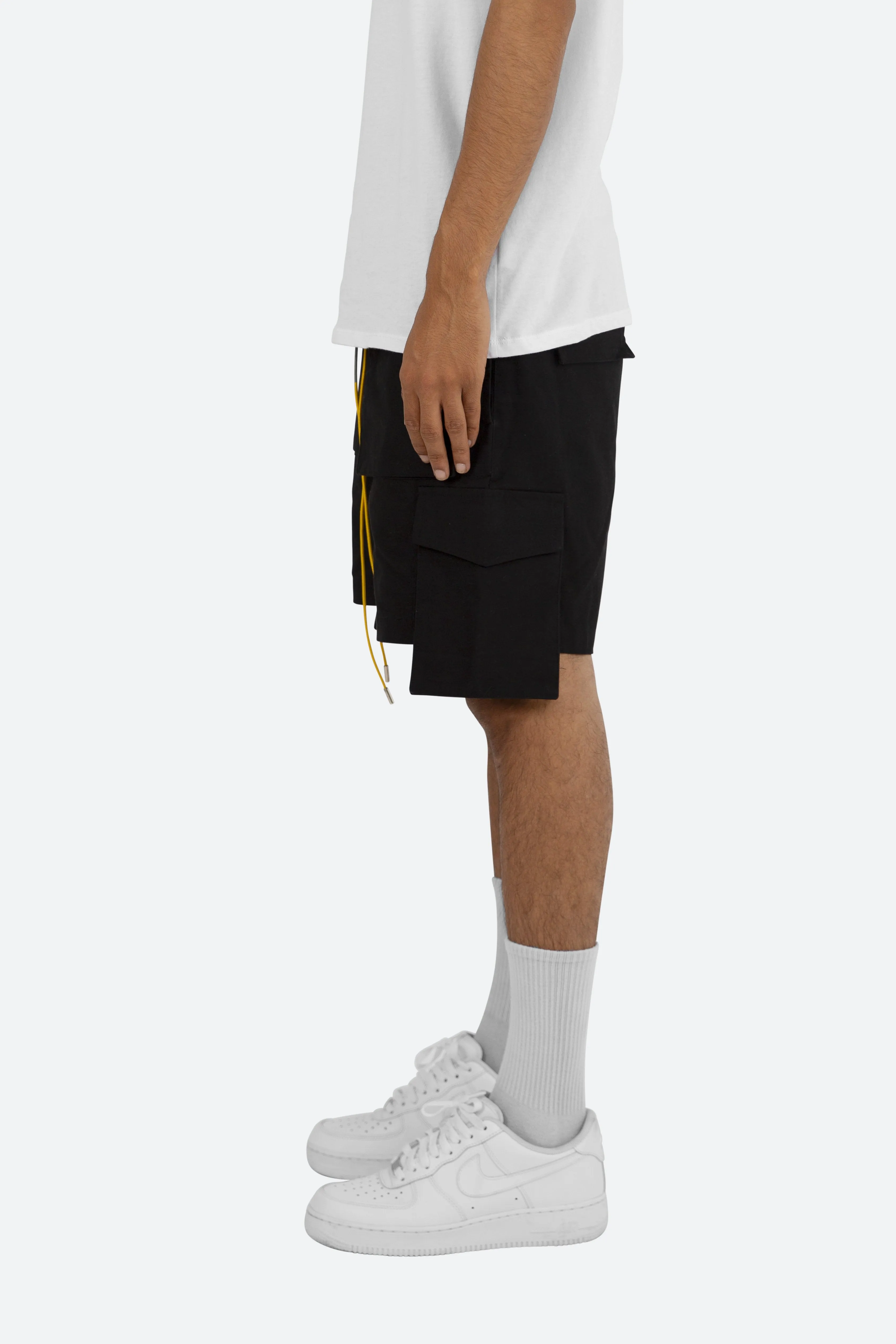 Cargo Drawcord II Shorts - Black