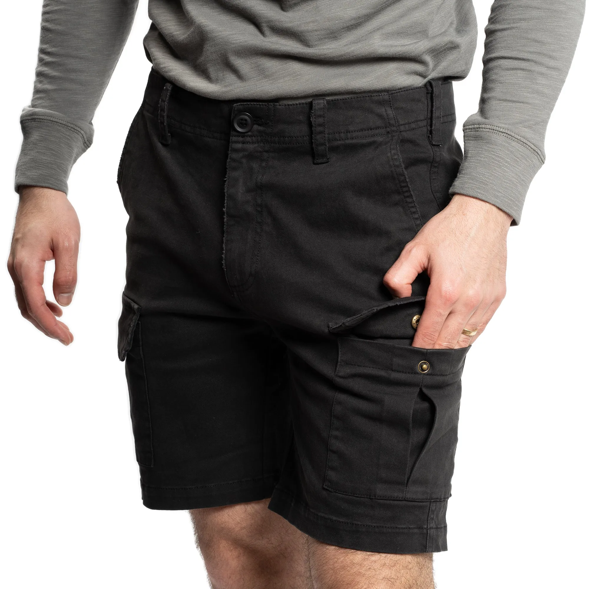 Cargo Shorts - Black