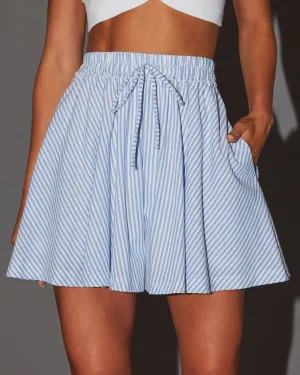 Carlie Tie Waist Relaxed Shorts