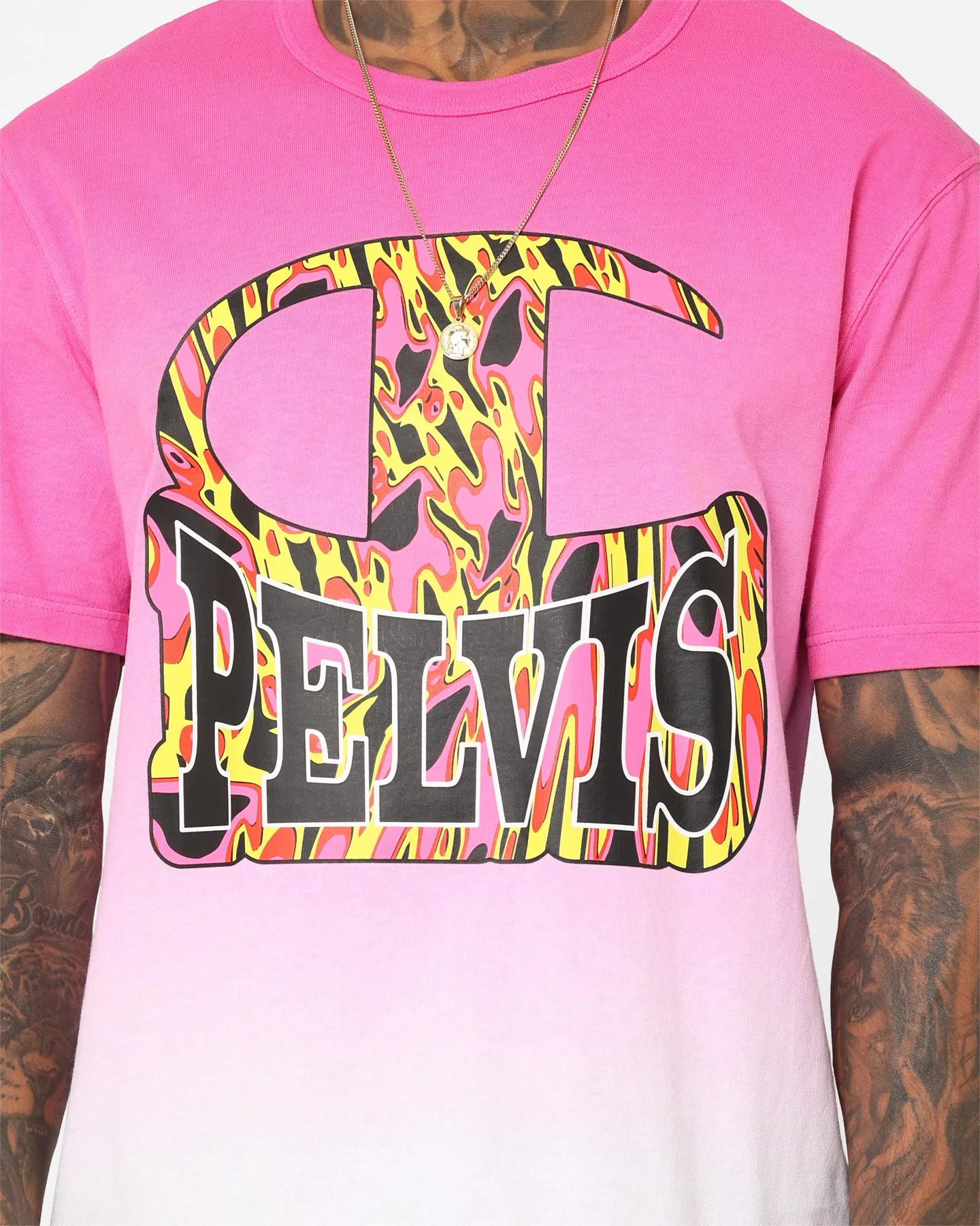 Champion X Pelvis Ombre T-Shirt Bubbly Pink