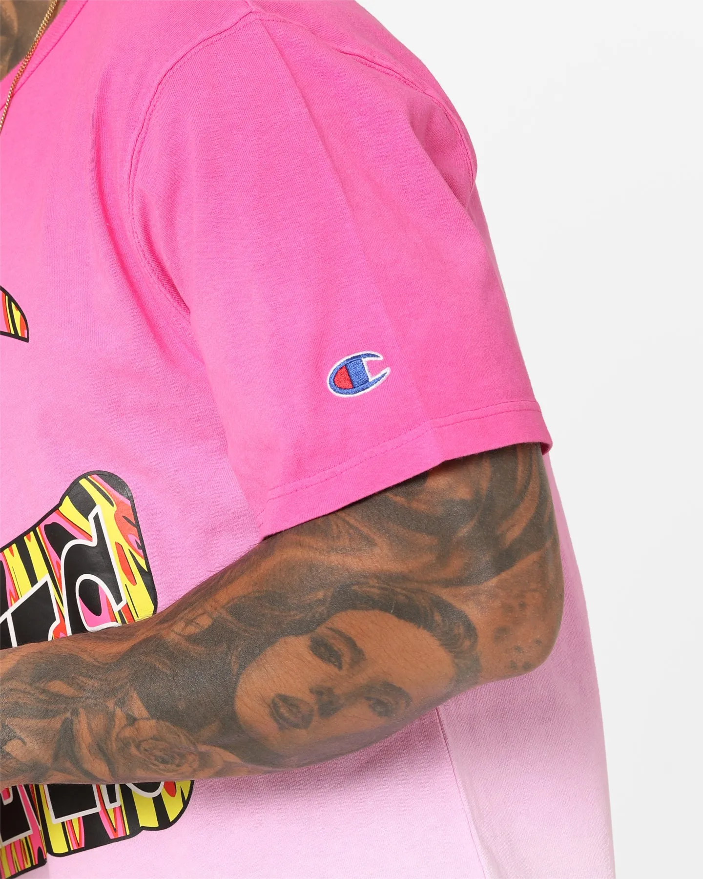 Champion X Pelvis Ombre T-Shirt Bubbly Pink