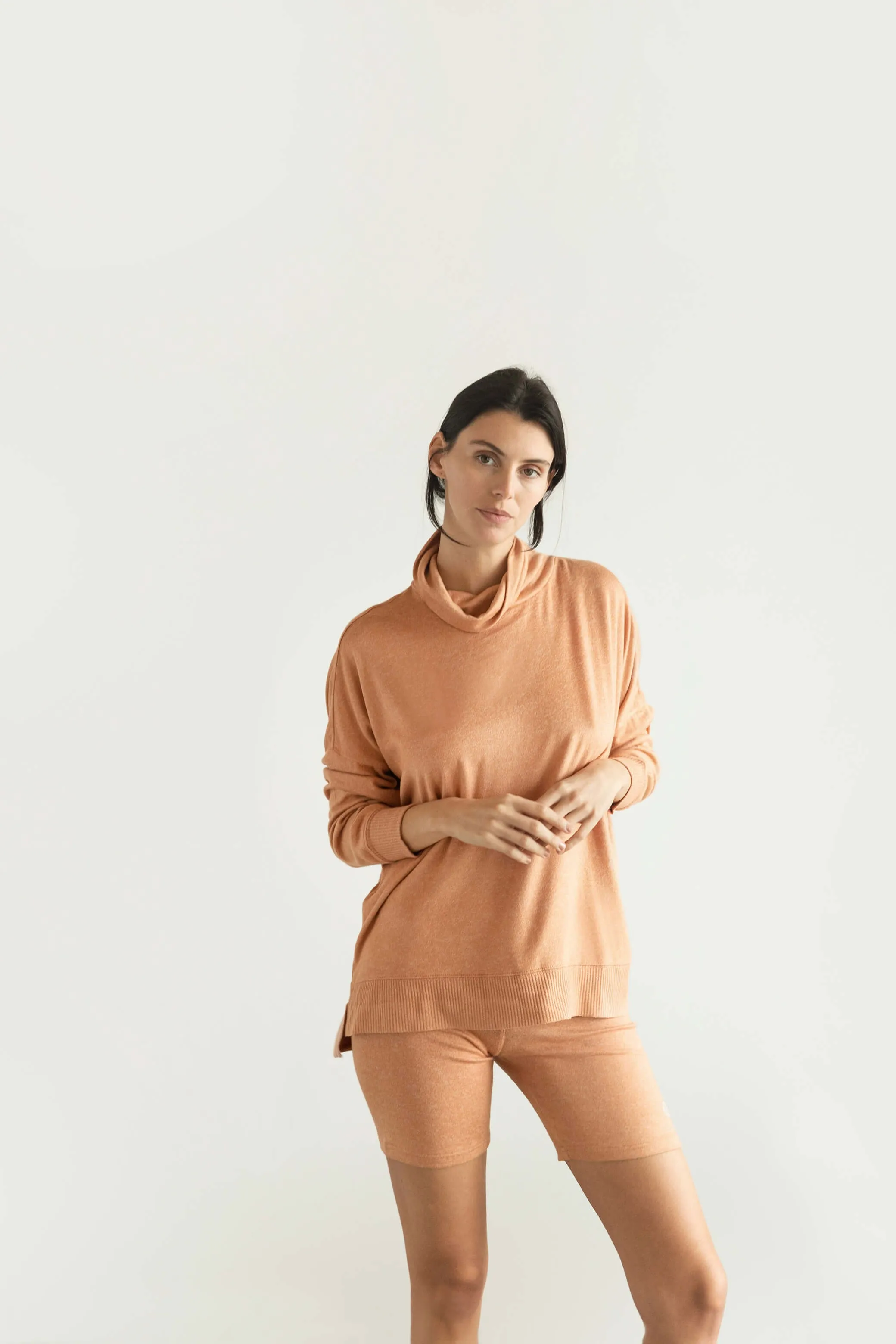 Cosset Relaxed Turtleneck