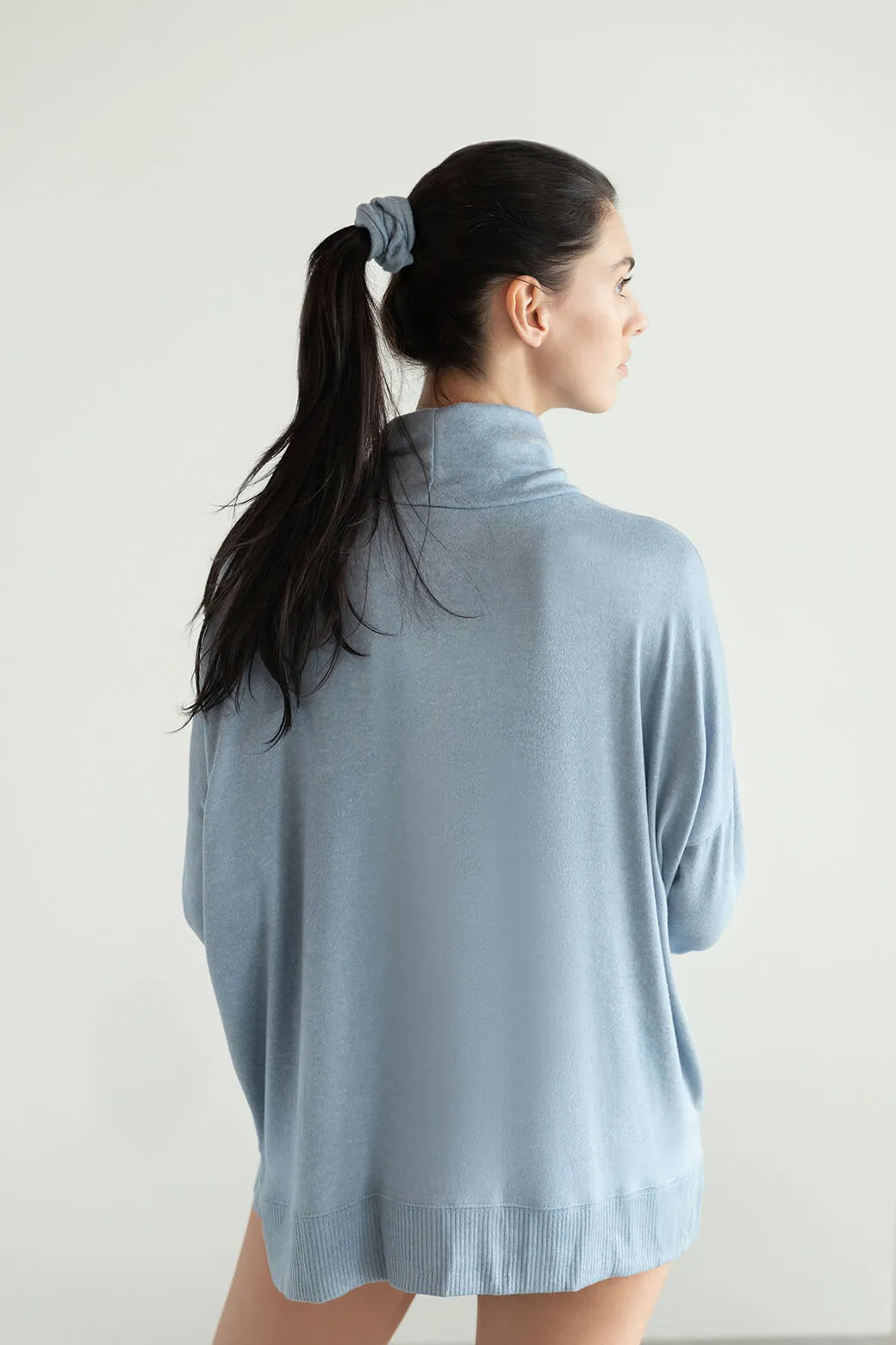 Cosset Relaxed Turtleneck