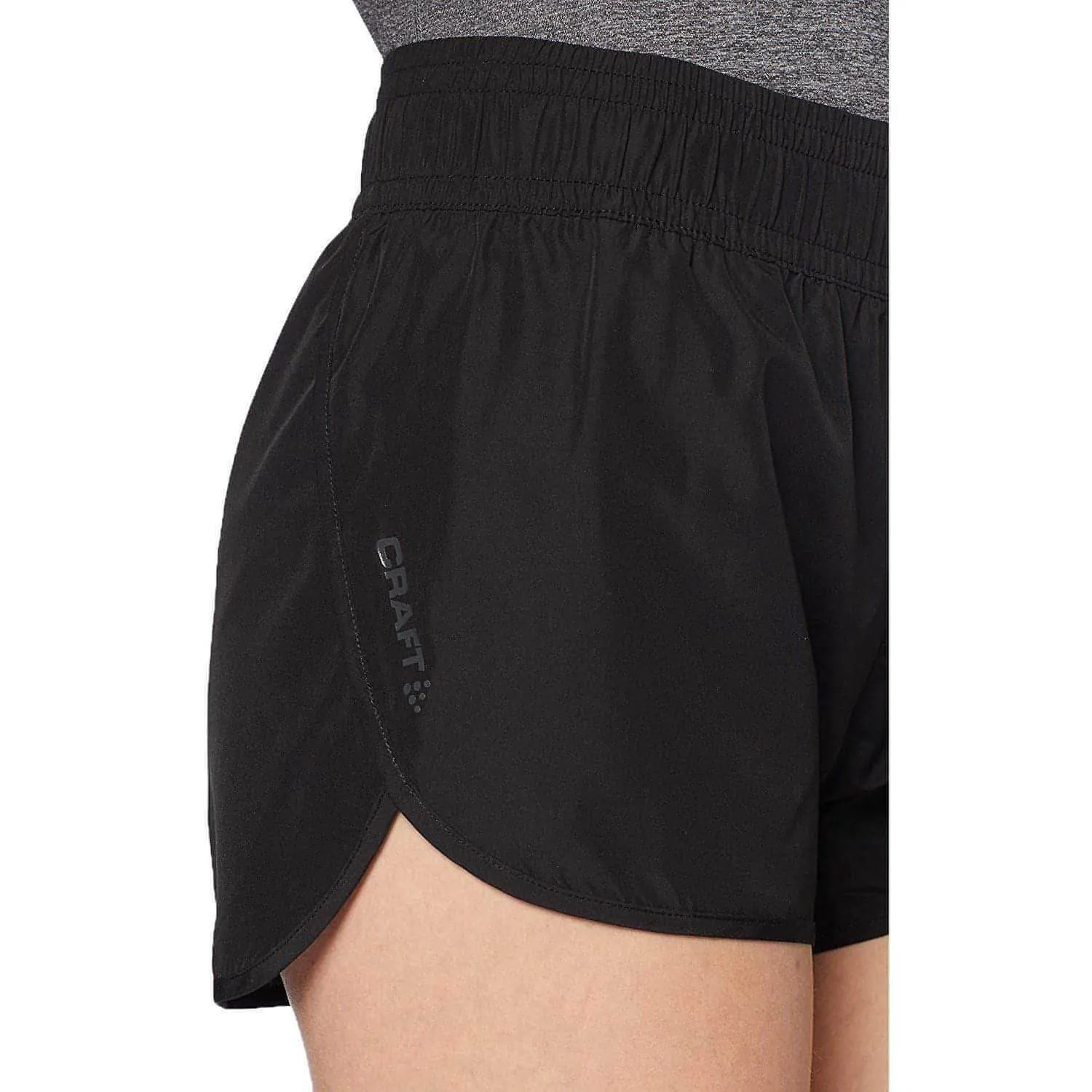 Craft Eaze Woven Womens Running Shorts - Black