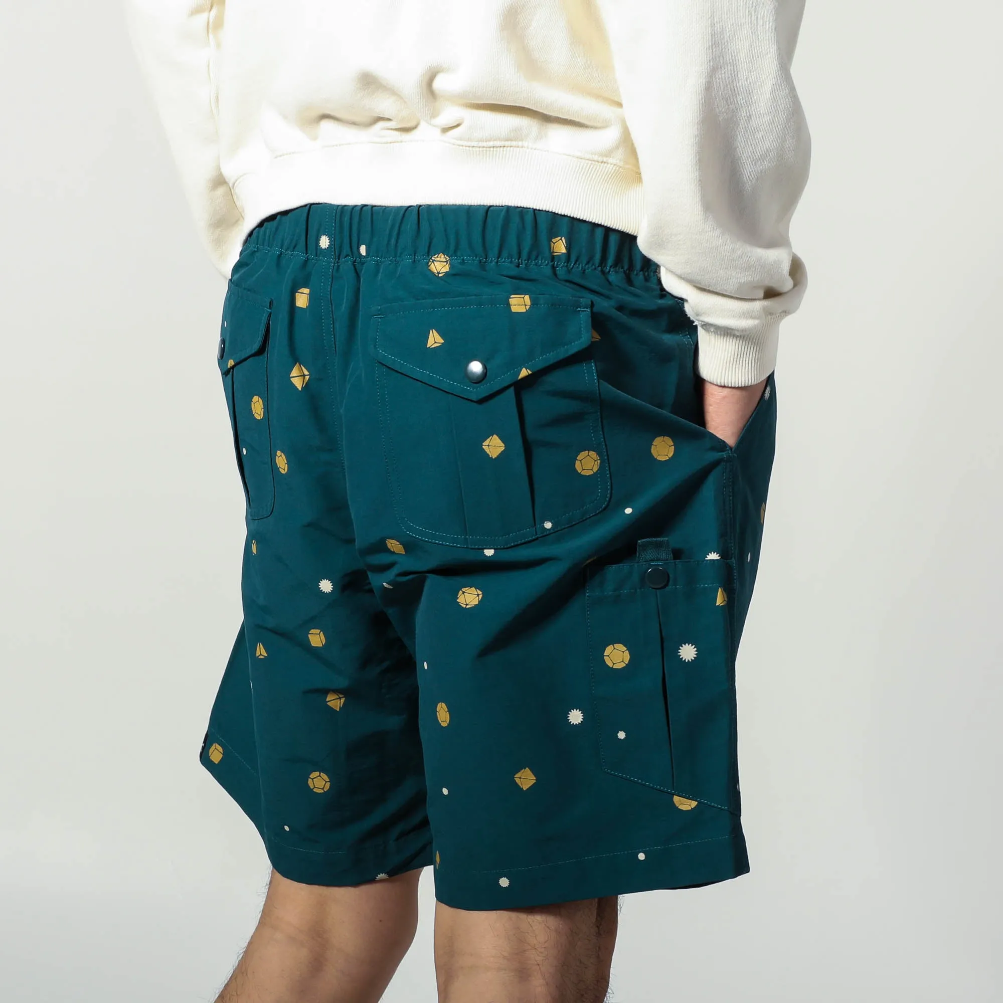 Dice Navy Belted Cargo Shorts