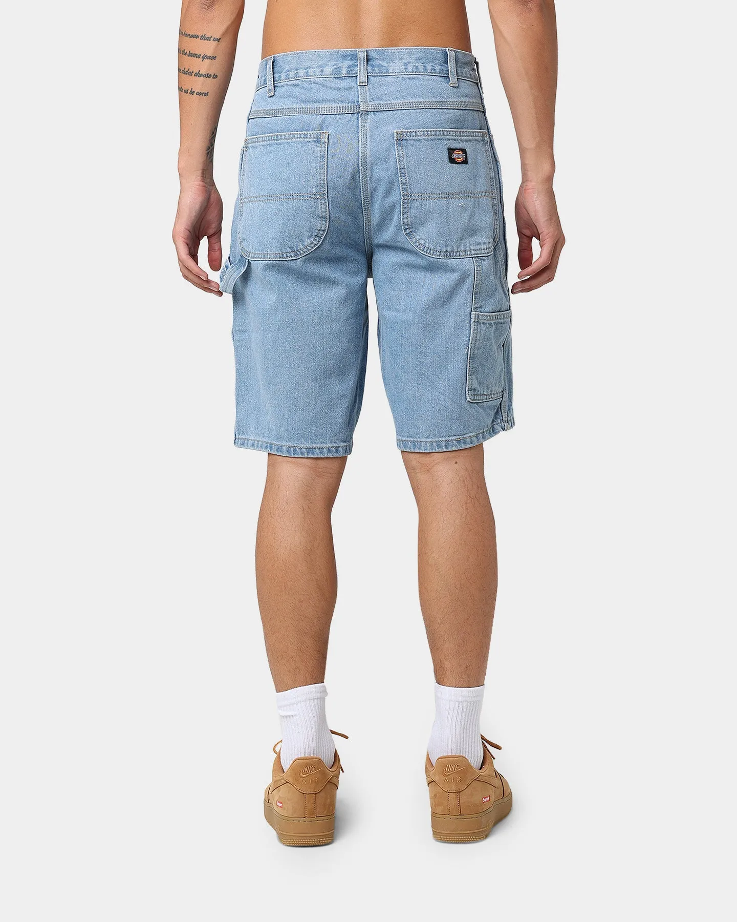 Dickies Relaxed Fit Carpenter Shorts Light Indigo