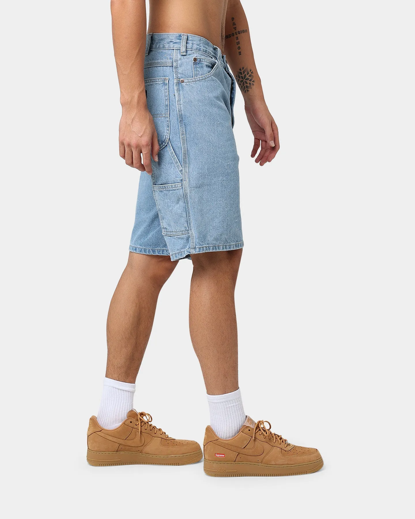 Dickies Relaxed Fit Carpenter Shorts Light Indigo