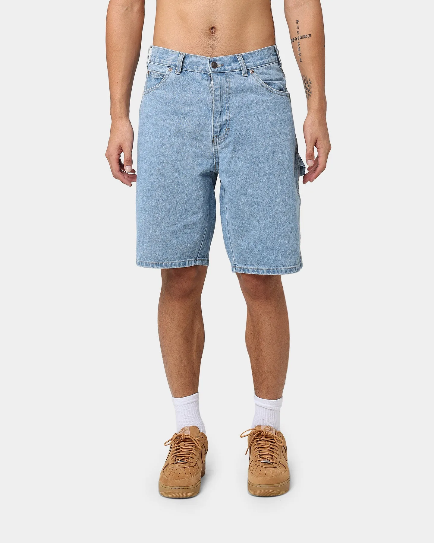 Dickies Relaxed Fit Carpenter Shorts Light Indigo