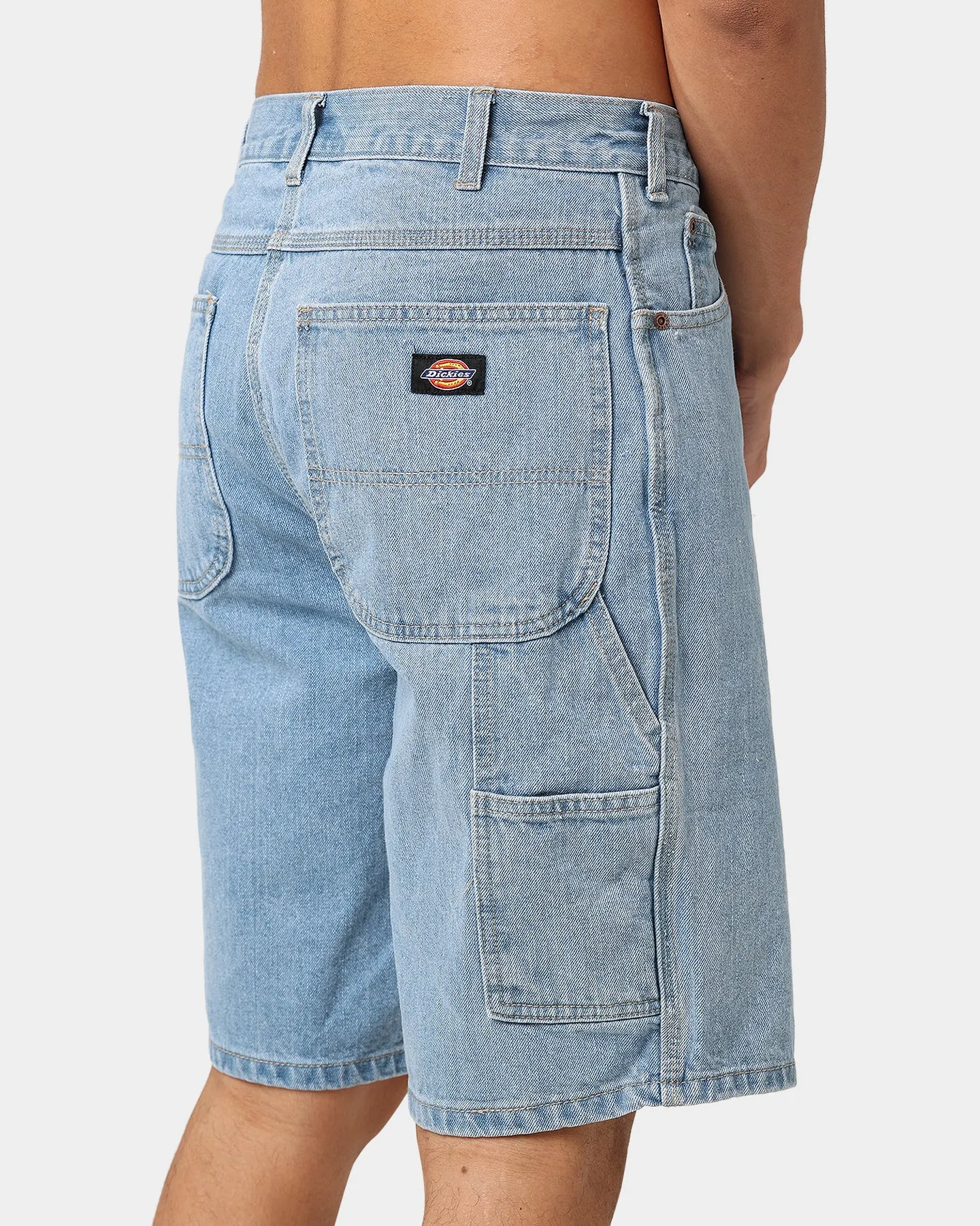 Dickies Relaxed Fit Carpenter Shorts Light Indigo