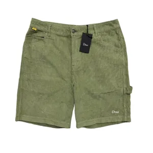 Dime Corduroy Green Shorts