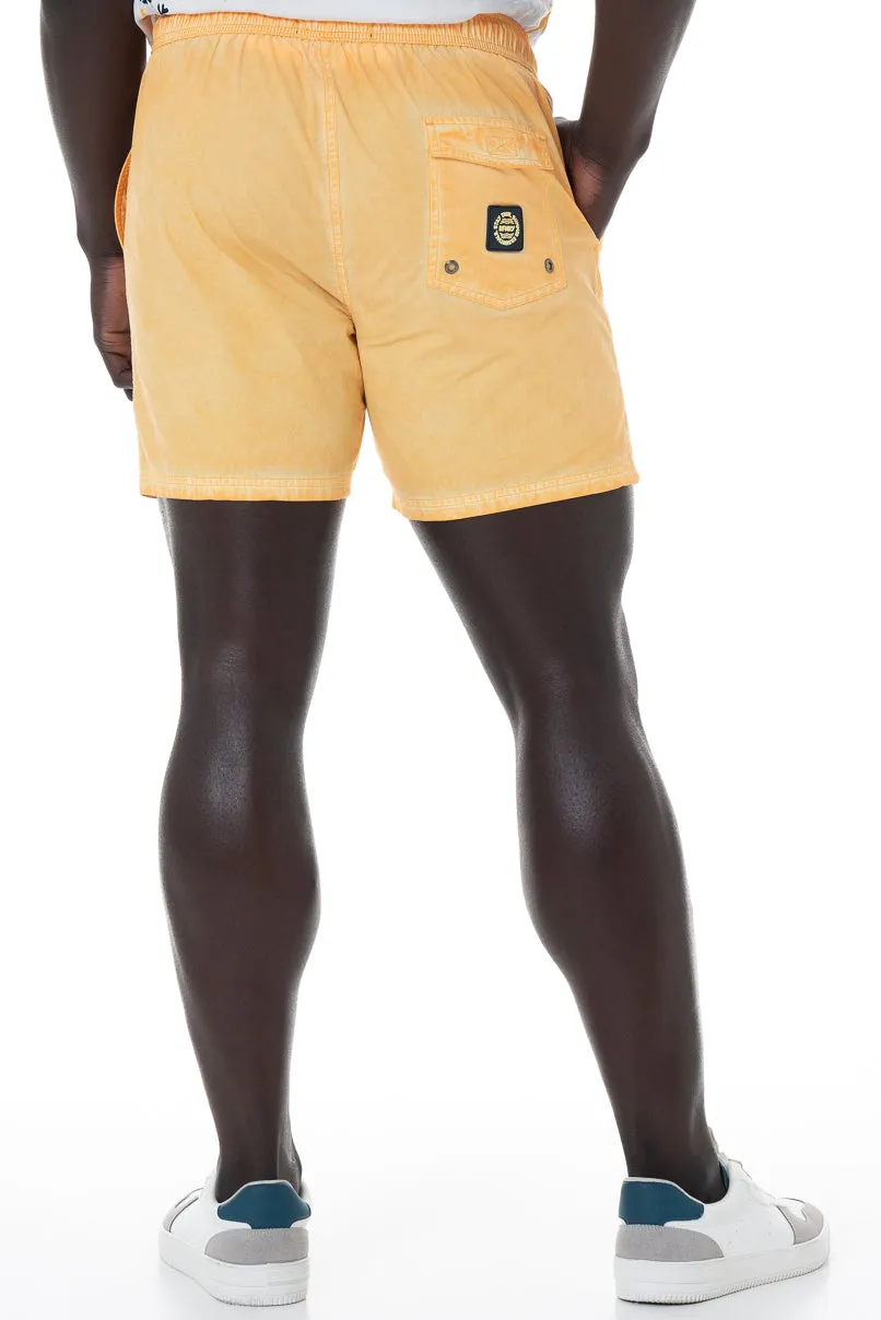 Dirty Dye Pool Shorts _ 153889 _ Ochre