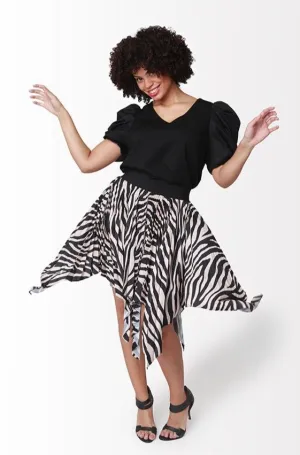 Elly Skirt // Zebra