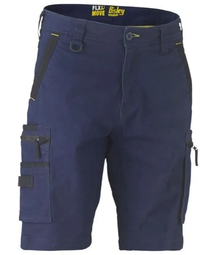 Flex & Move Stretch Utility Zip Cargo Short