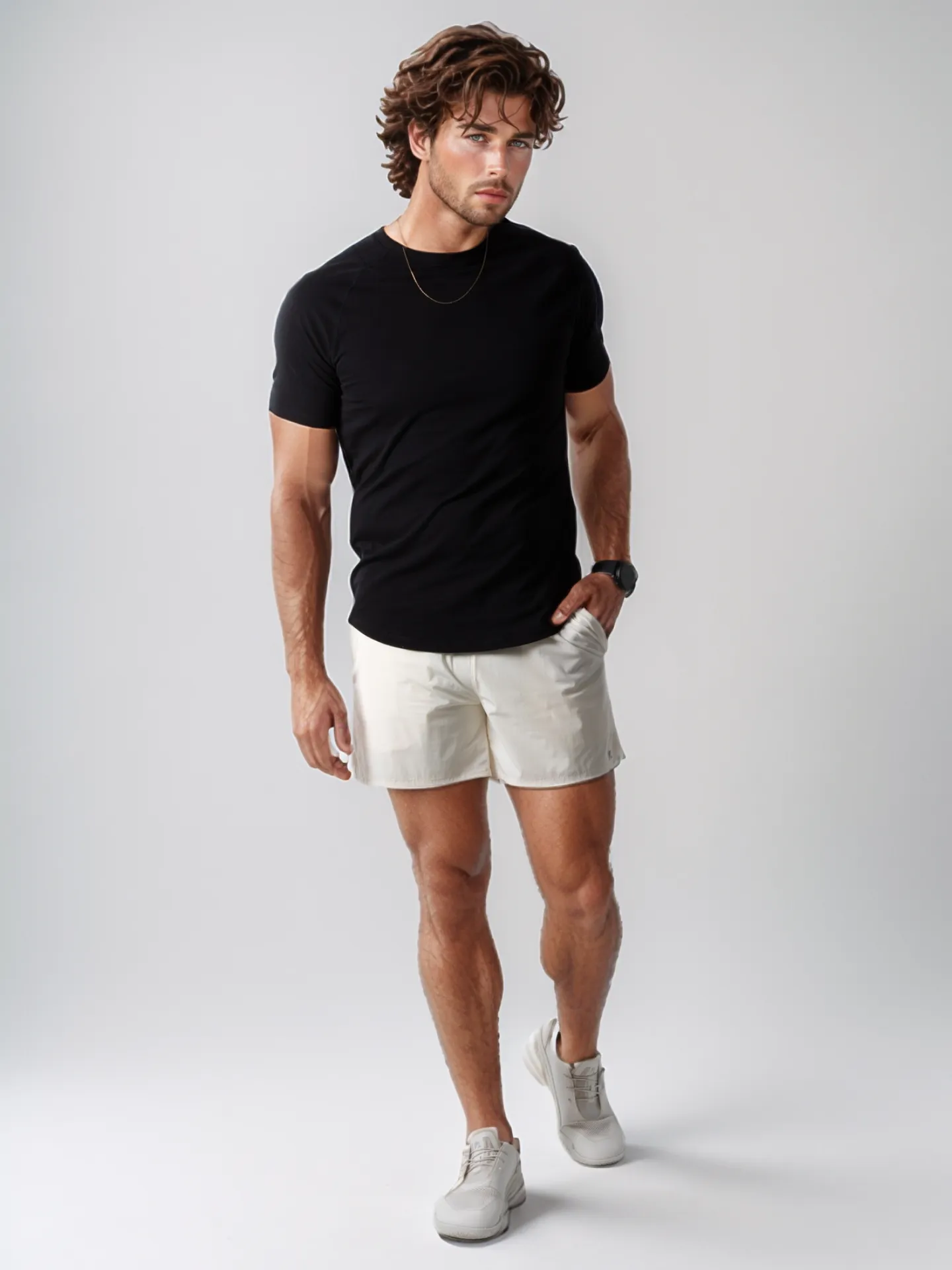 FlexFlow Functional Shorts Beige