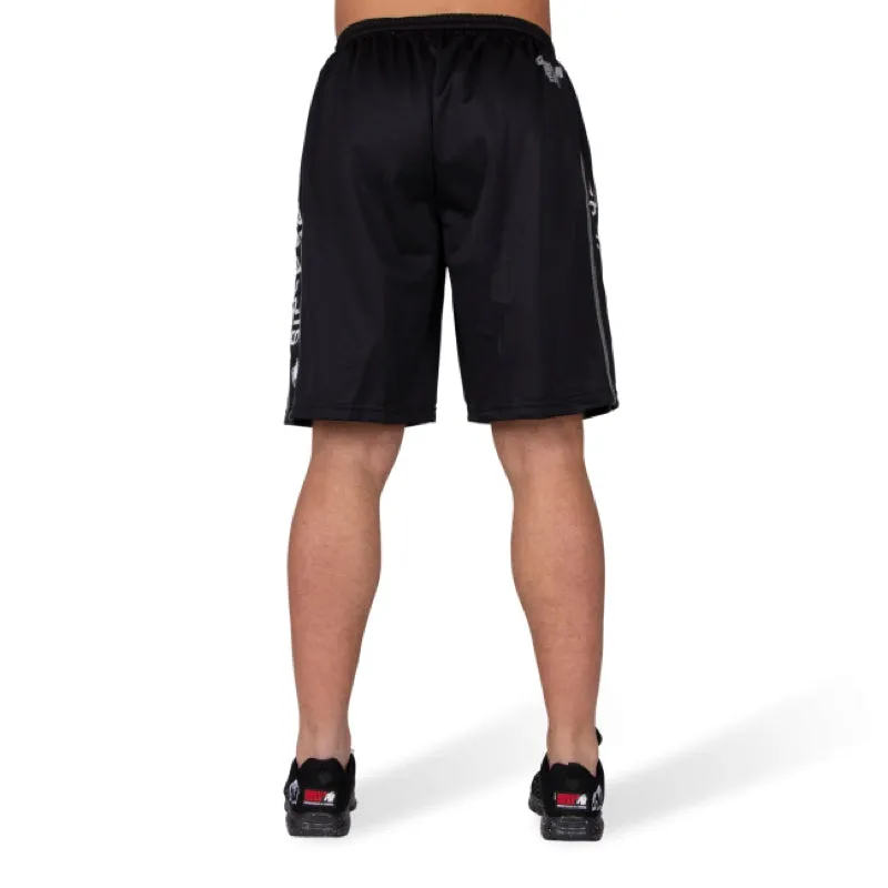 Functional Mesh Shorts- Black/White