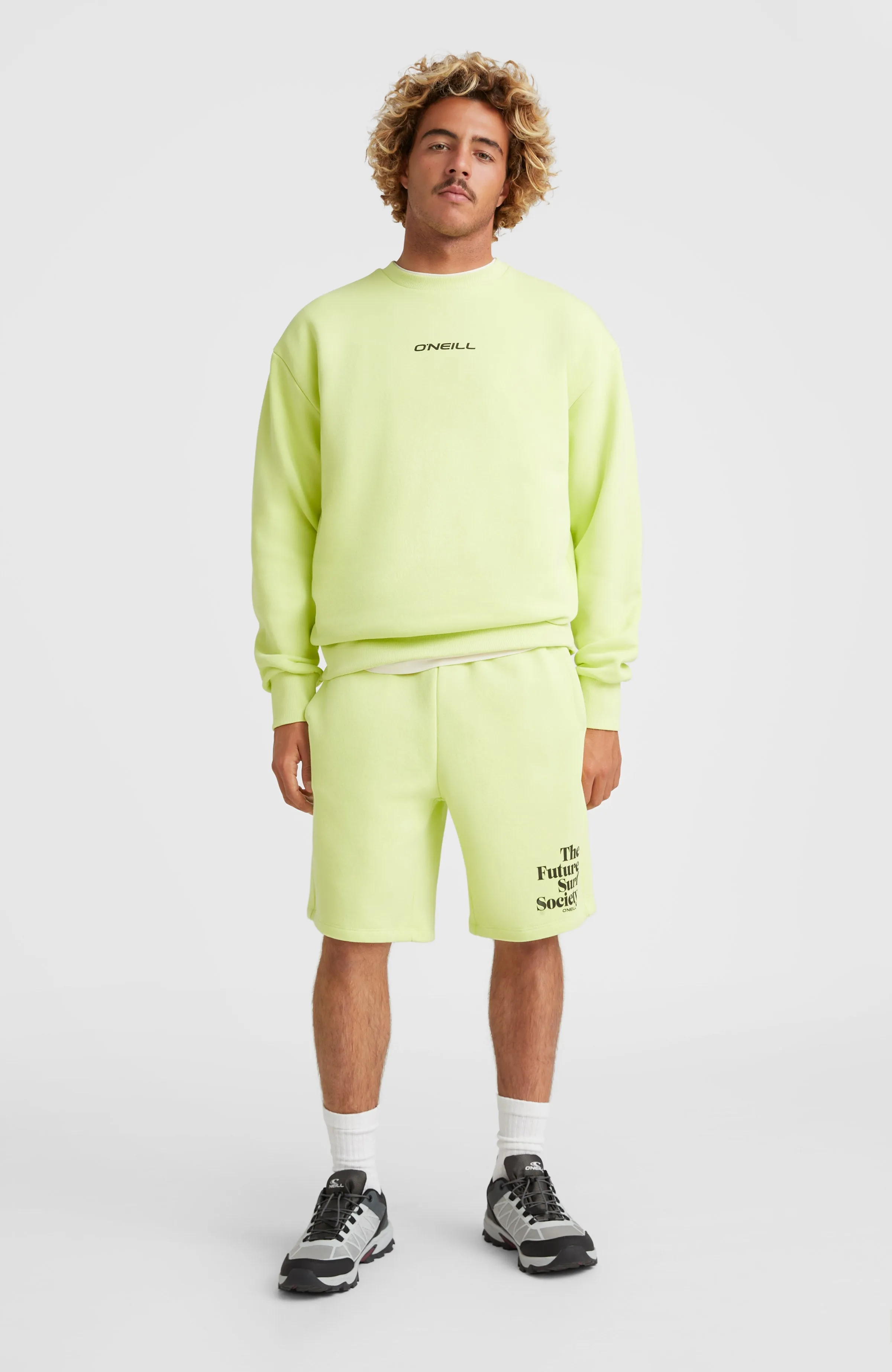 Future Surf Crew Sweatshirt | Sunny Lime