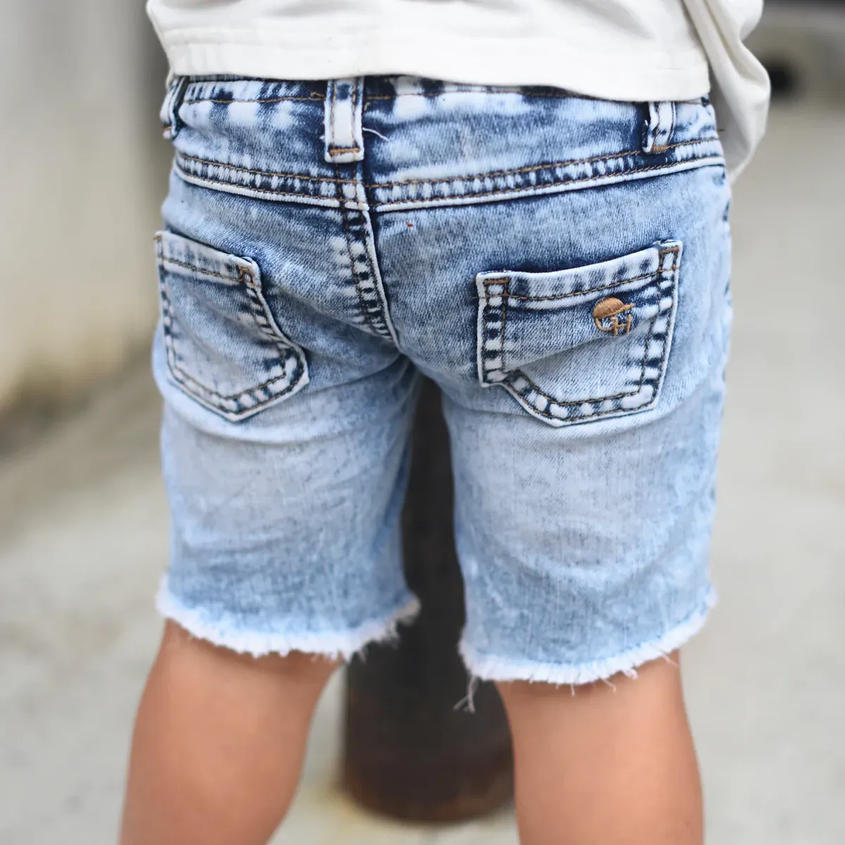 GH Light Denim Shorts