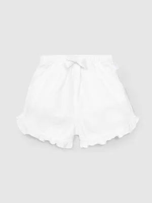 Girl Shorts | White