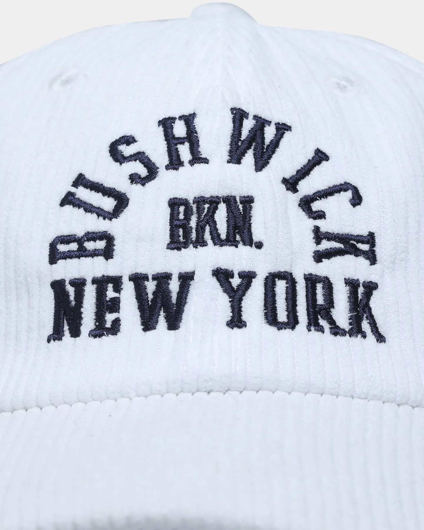 Goat Crew Bushwick Cord Strapback White