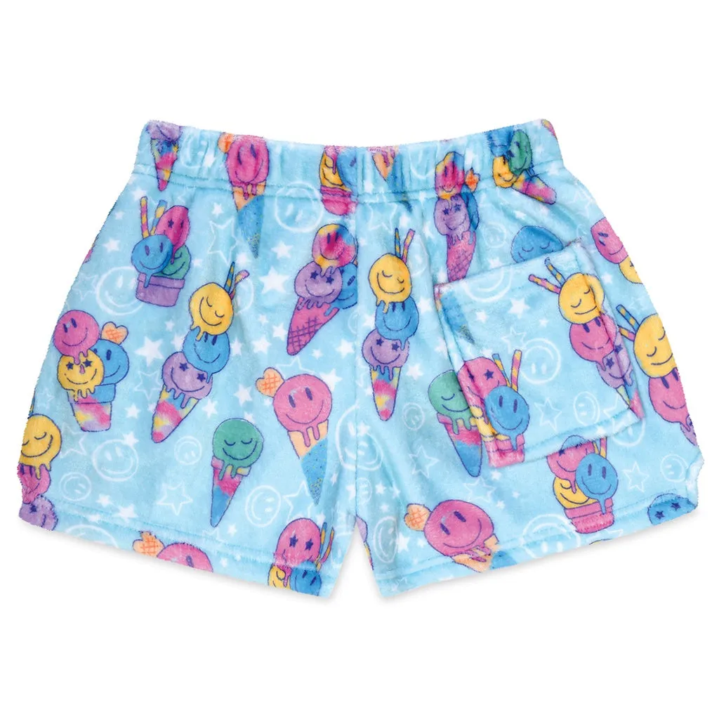 Iscream Ice Cream Party Plush Shorts