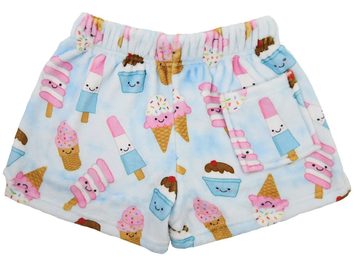 Iscream Ice Cream Treats Plush Shorts