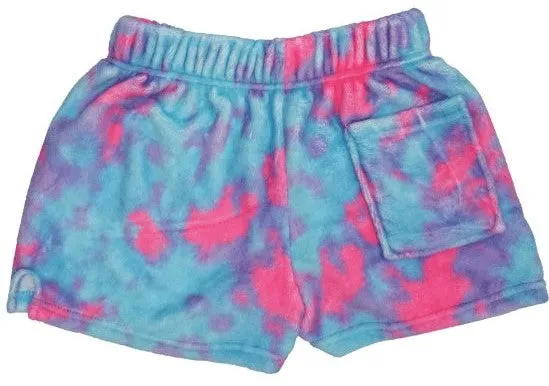 Iscream Sherbet Tie Dye Plush Shorts