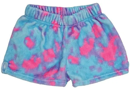 Iscream Sherbet Tie Dye Plush Shorts