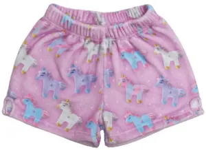 Iscream Unicorns and Stars Plush Shorts