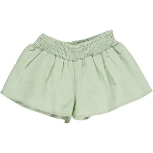 Jessie Shorts in Green Stitch