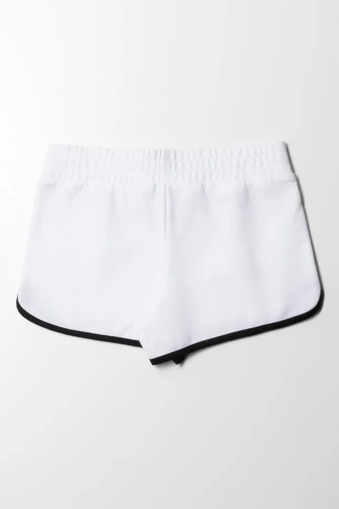 Jogger Shorts White