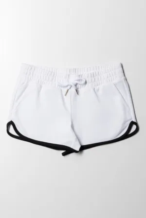 Jogger Shorts White