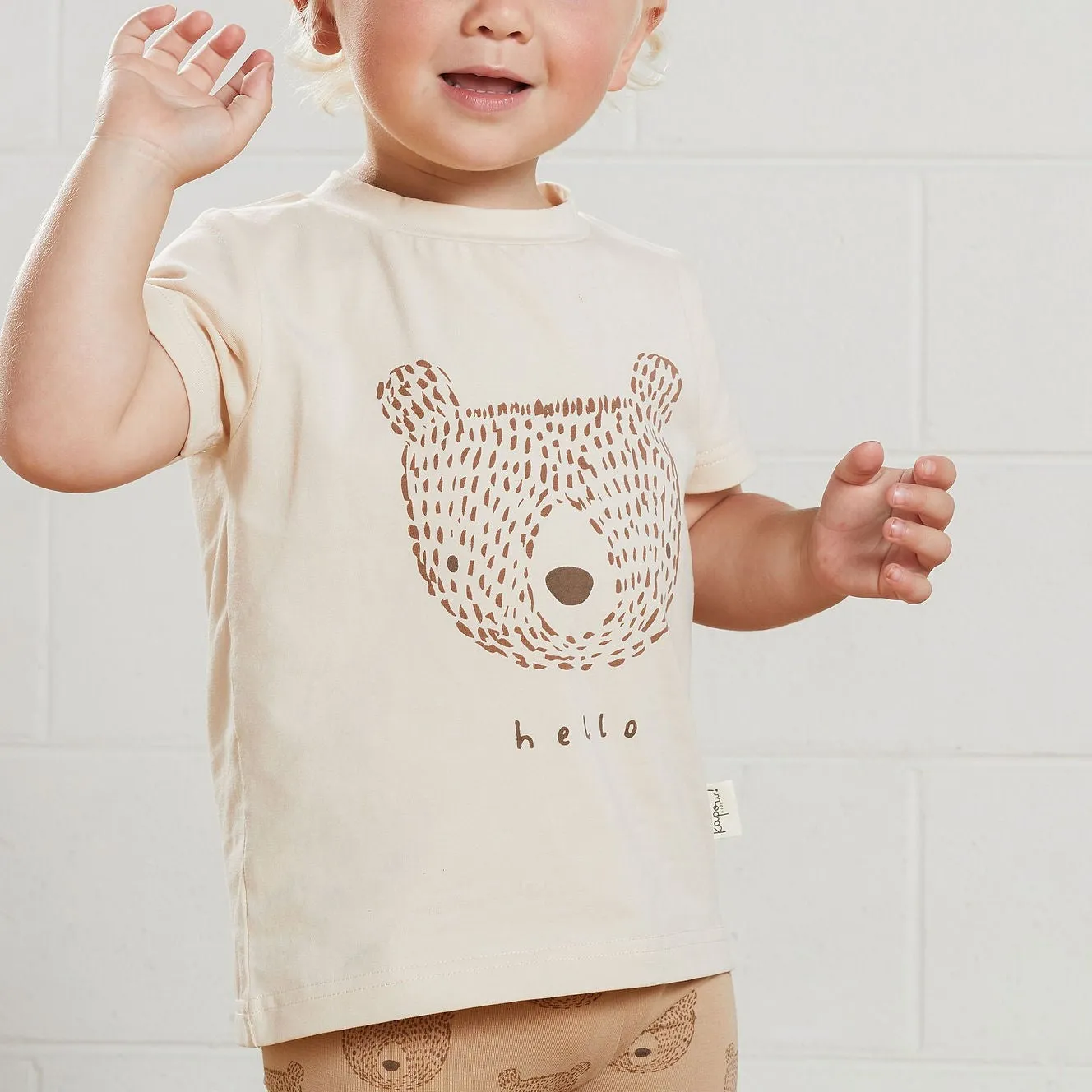 Kapow Kids Teddy Coco Placement T-Shirt