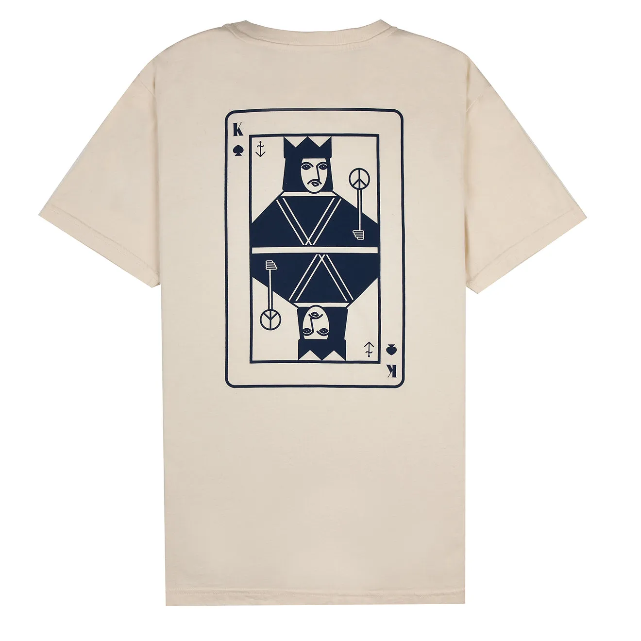 La Paz King Of Spades Back Print S/S Tee