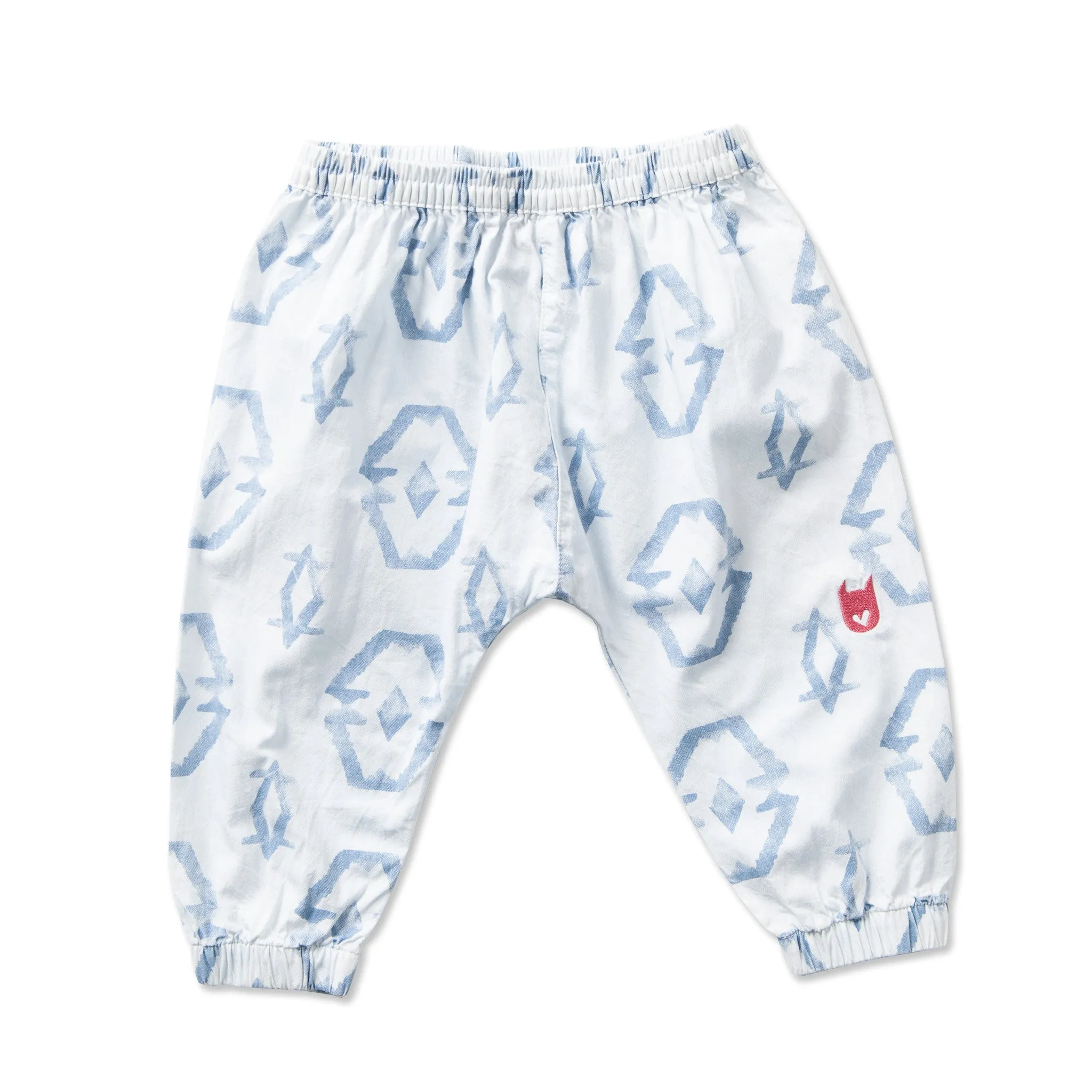 Lil Missie Munster Bleached Blue Sass Pant