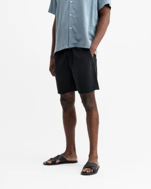 Lyocell Relaxed Fit Shorts Black