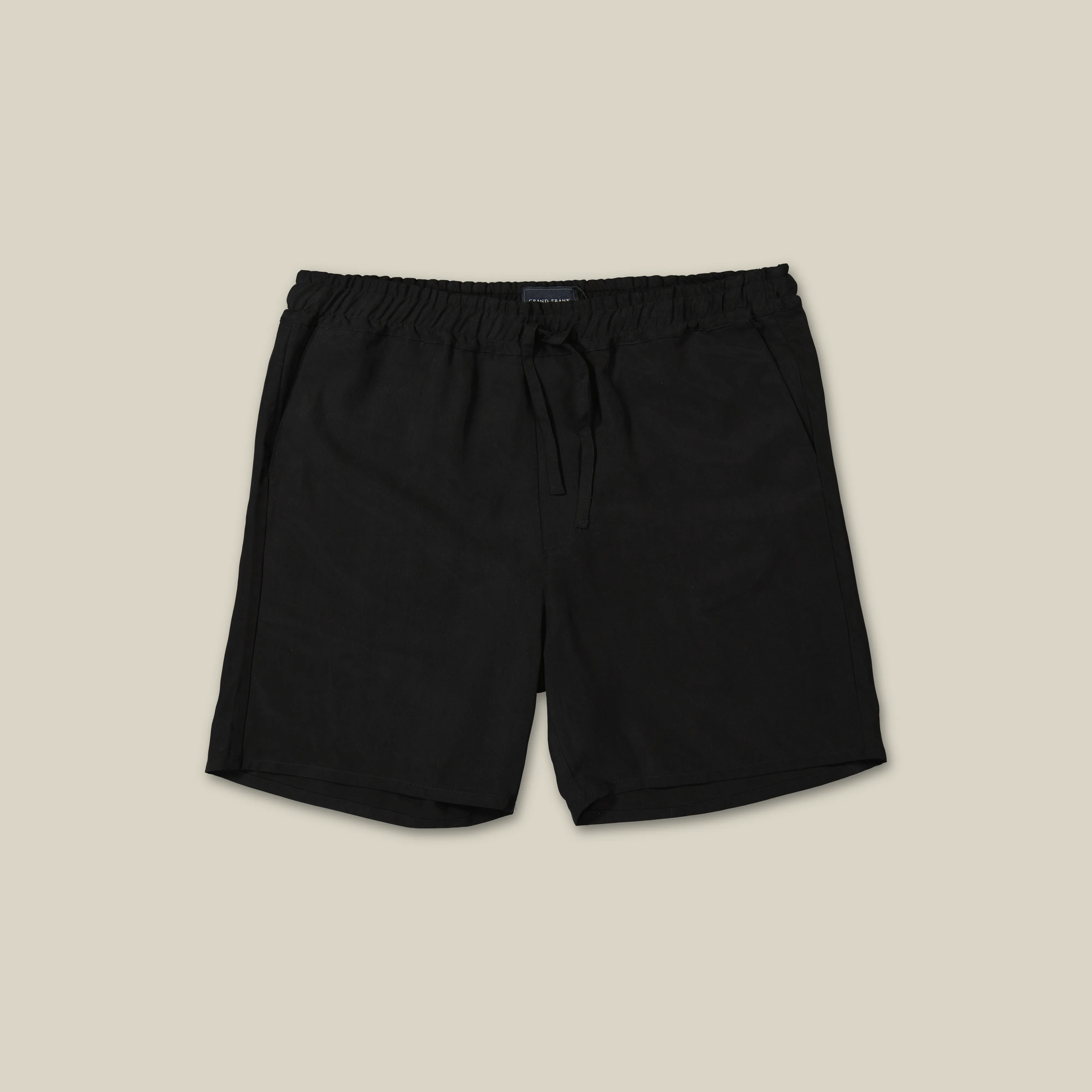 Lyocell Relaxed Fit Shorts Black