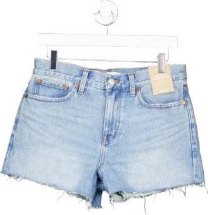 Madewell Blue Relaxed Denim Shorts W 26