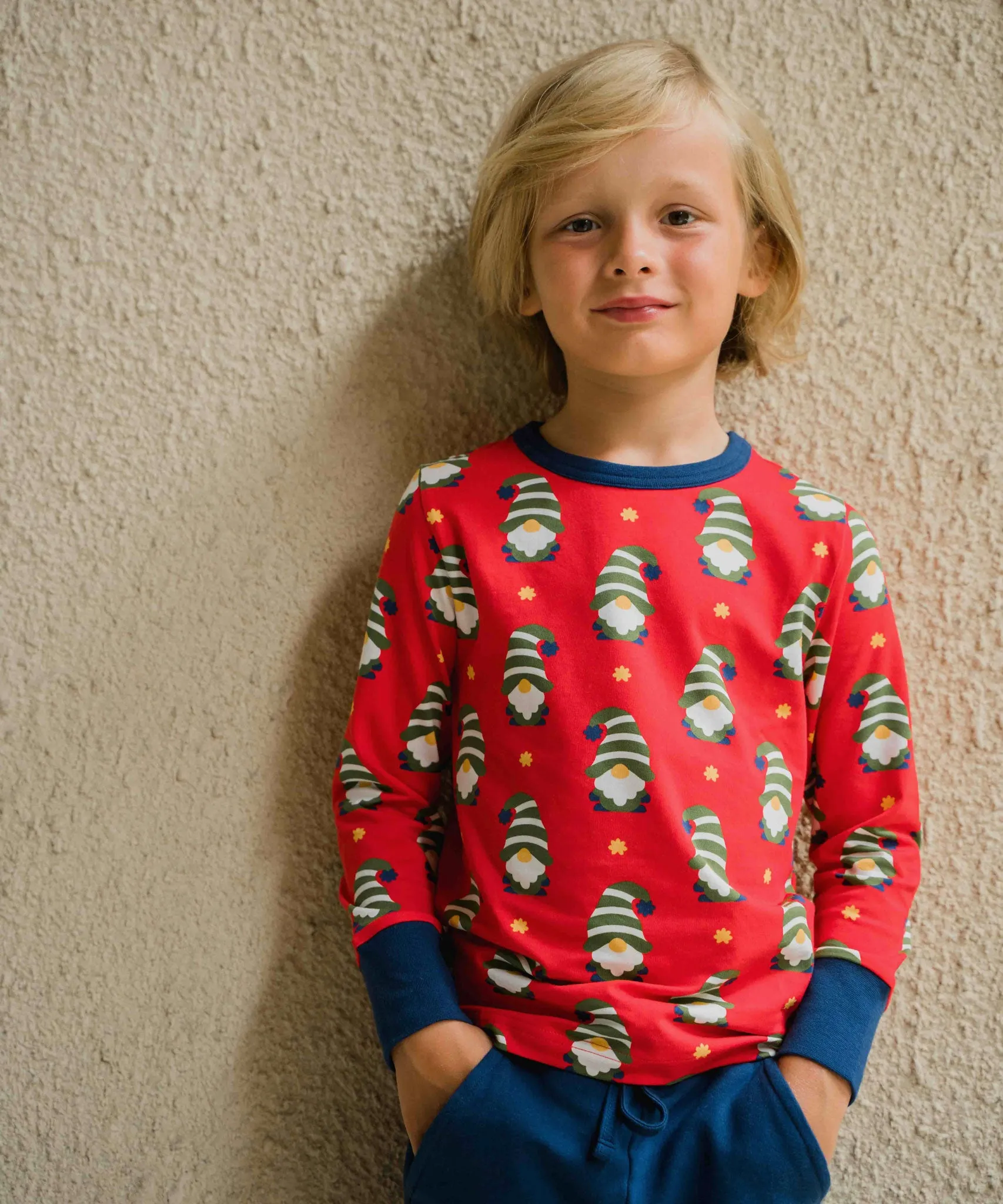 Maxomorra Swedish Santa Long Sleeve Top