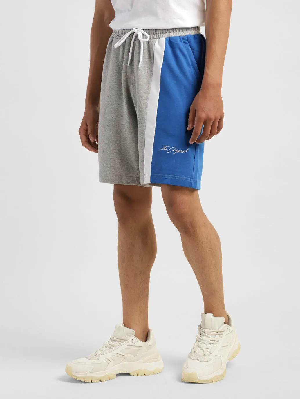 Men's Grey Regular Fit Shorts